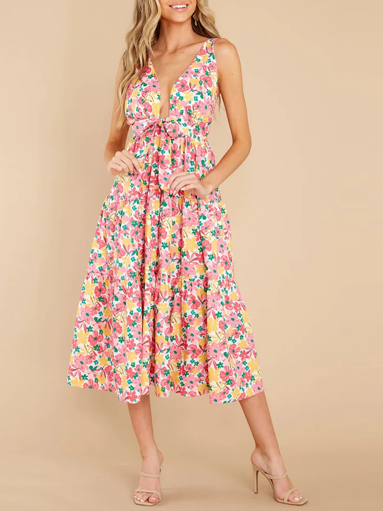 Letnie sukienki w stylu Boho w kwiaty i na co dzień